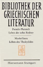 Cover von Leben der zehn Redner/Leben des Thukydides