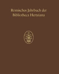 Cover von Römisches Jahrbuch der Bibliotheca Hertziana