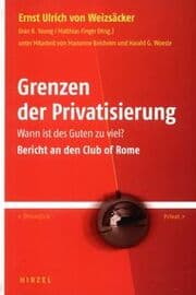 Cover von Grenzen der Privatisierung