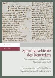 Cover von Sprachgeschichte des Deutschen