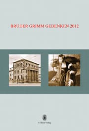 Cover von Brüder Grimm Gedenken. Band 17