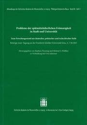 Cover von Probleme der spätmittelalterlichen Frömmigkeit in Stadt und Universität