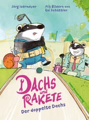 Cover von Dachs und Rakete. Der doppelte Dachs