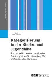 Cover von Kategorisierung in der Kinder- und Jugendhilfe