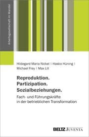 Cover von Reproduktion. Partizipation. Sozialbeziehungen.