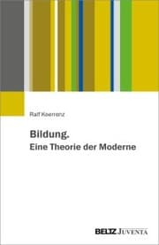 Cover von Bildung. Eine Theorie der Moderne