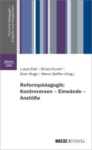 Cover von Reformpädagogik: Kontroversen - Einwände - Anstöße