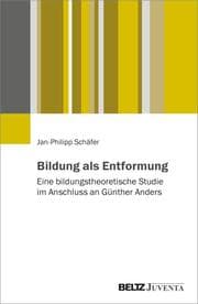 Cover von Bildung als Entformung
