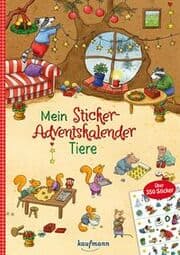 Cover von Mein Sticker-Adventskalender - Tiere