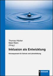 Cover von Inklusion als Entwicklung