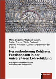 Cover von Herausforderung Kohärenz: Praxisphasen in der universitären Lehrerbildung