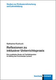 Cover von Reflexionen zu inklusiver Unterrichtspraxis
