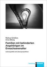 Cover von Familien mit behinderten Angehörigen im Erwachsenenalter