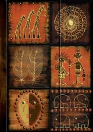 Cover von Premium Notes Big AfricanArt - Mosaik