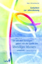 Cover von Gedanken zur Jahreslosung