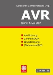Cover von Richtlinien für Arbeitsverträge in den Einrichtungen des Deutschen Caritasverbandes (AVR)