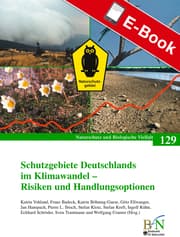 Cover von Schutzgebiete Deutschlands im Klimawandel - Risiken und Handlungsoptionen