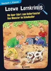 Cover von Die Spur führt zum Kellerfenster/Das Monster im Schulkeller