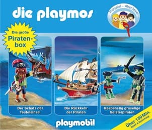 Cover von Die Playmos - Die große Piraten-Box