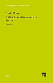 Cover von Politische und ökonomische Essays / Politische und ökonomische Essays