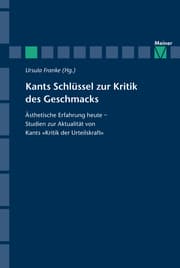 Cover von Kants Schlüssel zur Kritik des Geschmacks