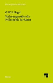 Cover von Vorlesungen über die Philosophie der Kunst