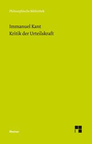 Cover von Kritik der Urteilskraft