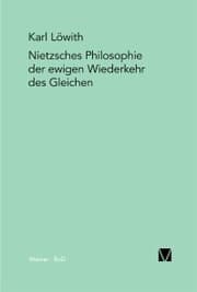 Cover von Nietzsches Philosophie der ewigen Wiederkehr des Gleichen