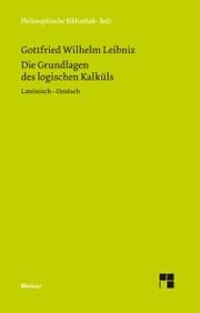 Cover von Die Grundlagen des logischen Kalküls