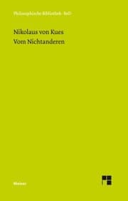 Cover von Vom Nichtanderen