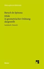 Cover von Ethik in geometrischer Ordnung dargestellt