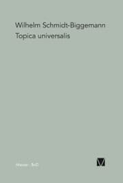 Cover von Topica Universalis