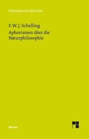 Cover von Aphorismen über die Naturphilosophie