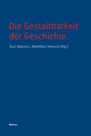 Cover von Die Gestaltbarkeit der Geschichte