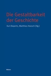 Cover von Die Gestaltbarkeit der Geschichte