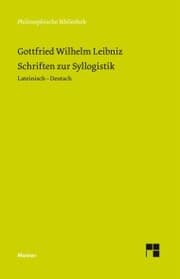 Cover von Schriften zur Syllogistik