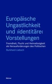 Cover von Europäische Ungastlichkeit und 'identitäre' Vorstellungen