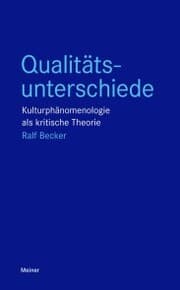Cover von Qualitätsunterschiede