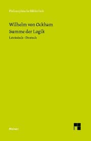 Cover von Summe der Logik / Summa logica