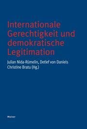 Cover von Internationale Gerechtigkeit und demokratische Legitimation
