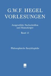 Cover von Philosophische Enzyklopädie