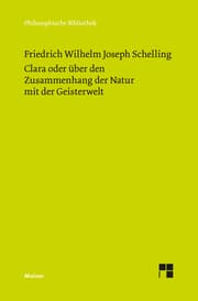 Cover von Clara oder über den Zusammenhang der Natur mit der Geisterwelt