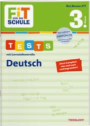 Cover von Tests mit Lernzielkontrolle, Deutsch 3. Klasse