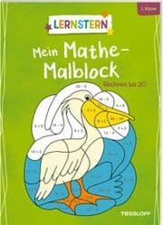 Cover von Mein Mathe-Malblock. Rechnen bis 20