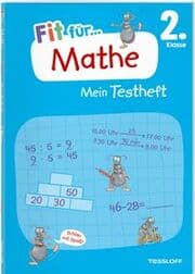 Cover von Fit für Mathe 2. Klasse. Mein Testheft