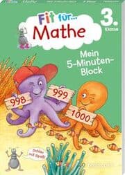 Cover von Fit für Mathe 3. Klasse. Mein 5-Minuten-Block