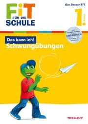 Cover von Fit für die Schule: Das kann ich! Schwungübungen 1. Klasse
