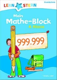 Cover von LERNSTERN Mein Mathe-Malblock 4. Klasse