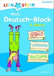 Cover von LERNSTERN Mein Deutsch-Block 4. Klasse