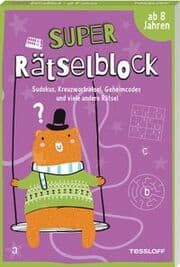 Cover von Super Rätselblock ab 8 Jahren